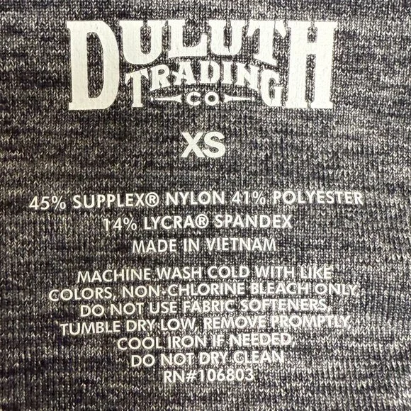 DULUTH TRADING CO. Women's EUC NoGA Classic Capri Leggings w/Pockets | Size XS - Picture 10 of 11